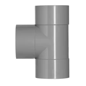 PVC T-stuk 110x110 mm 3xlijm 87 gr.