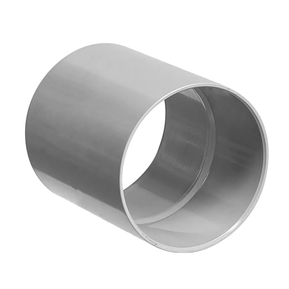 PVC dubbele lijmmof 110 mm 2xlijm