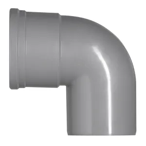 PVC bocht 110 mm 1xmanchet 87 gr.