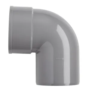 PVC bocht 125 mm 1xlijm 87 gr.