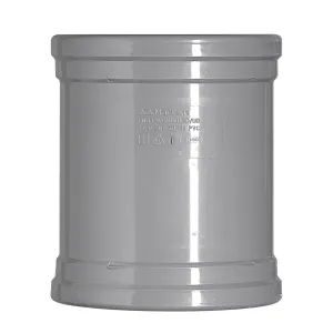 PVC overschuifmof 125 mm 2xmanchet