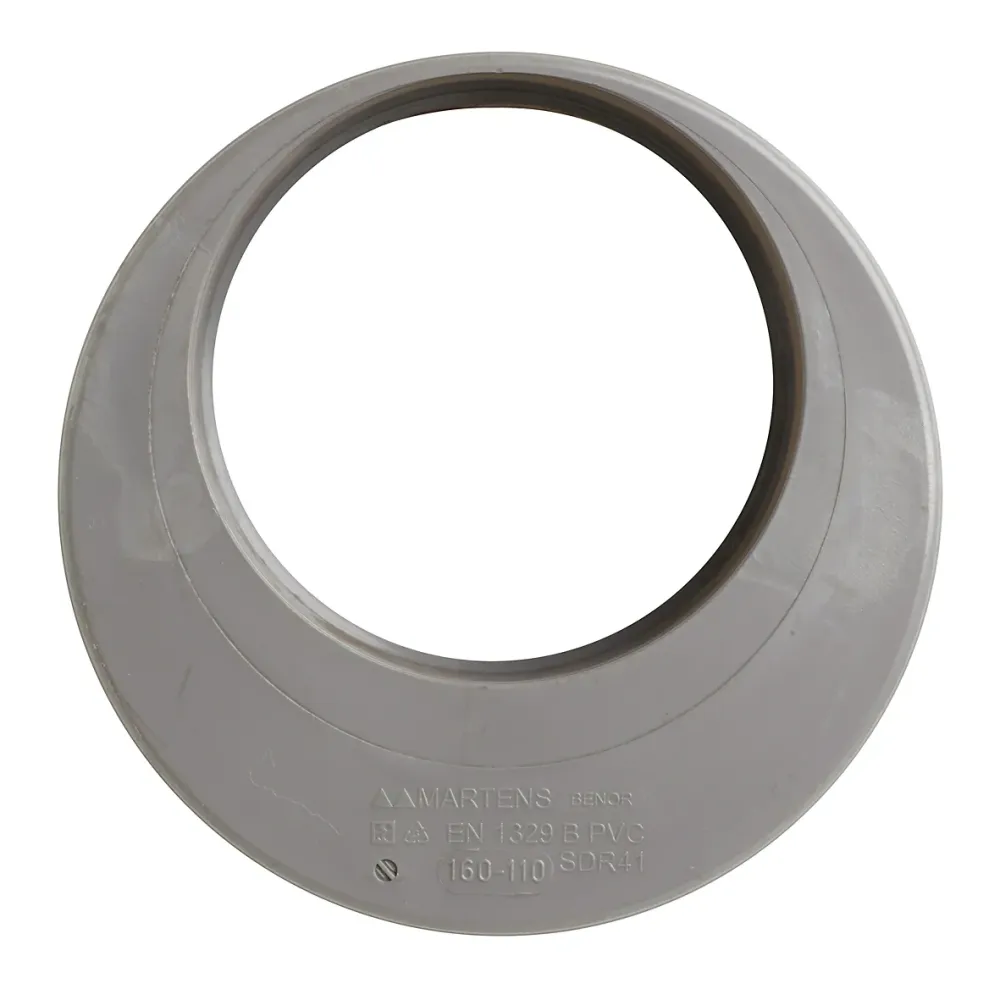 PVC verloop 110x160 mm 1xlijm