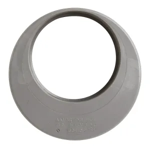 PVC verloop 110x160 mm 1xlijm