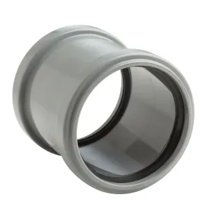 PVC overschuifmof 75 mm 2xmanchet