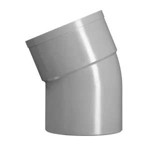 PVC bocht 75 mm 1xlijm 22,5 gr.