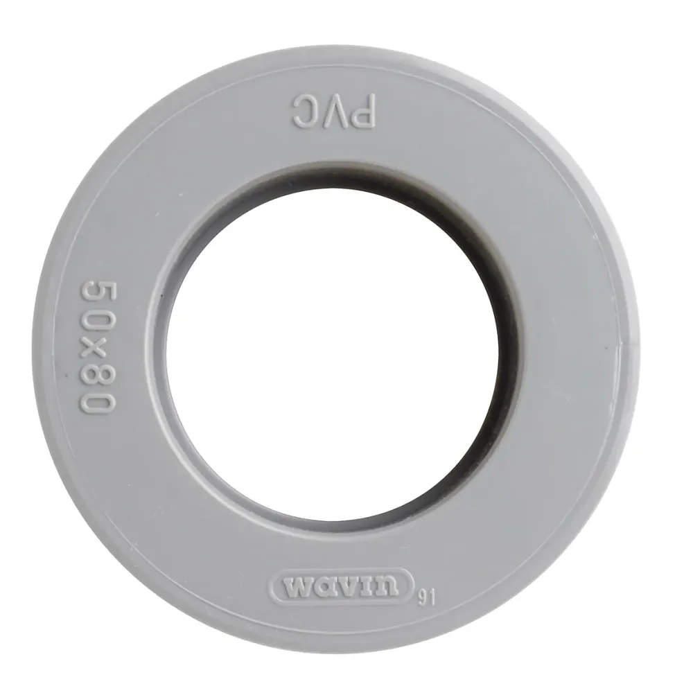 PVC verloop HWA 50x80 mm 1xlijm