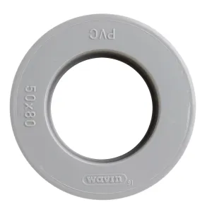 PVC verloop HWA 50x80 mm 1xlijm