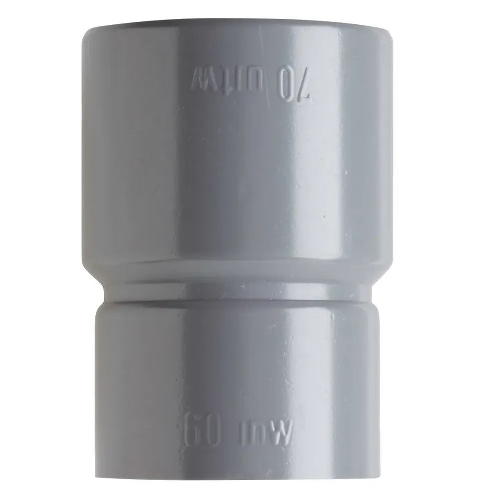 PVC verloop HWA 60x70 mm 1xlijm