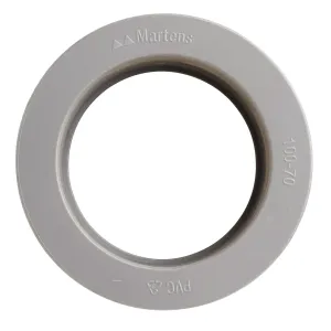 PVC verloop HWA 70x100 mm 1xlijm