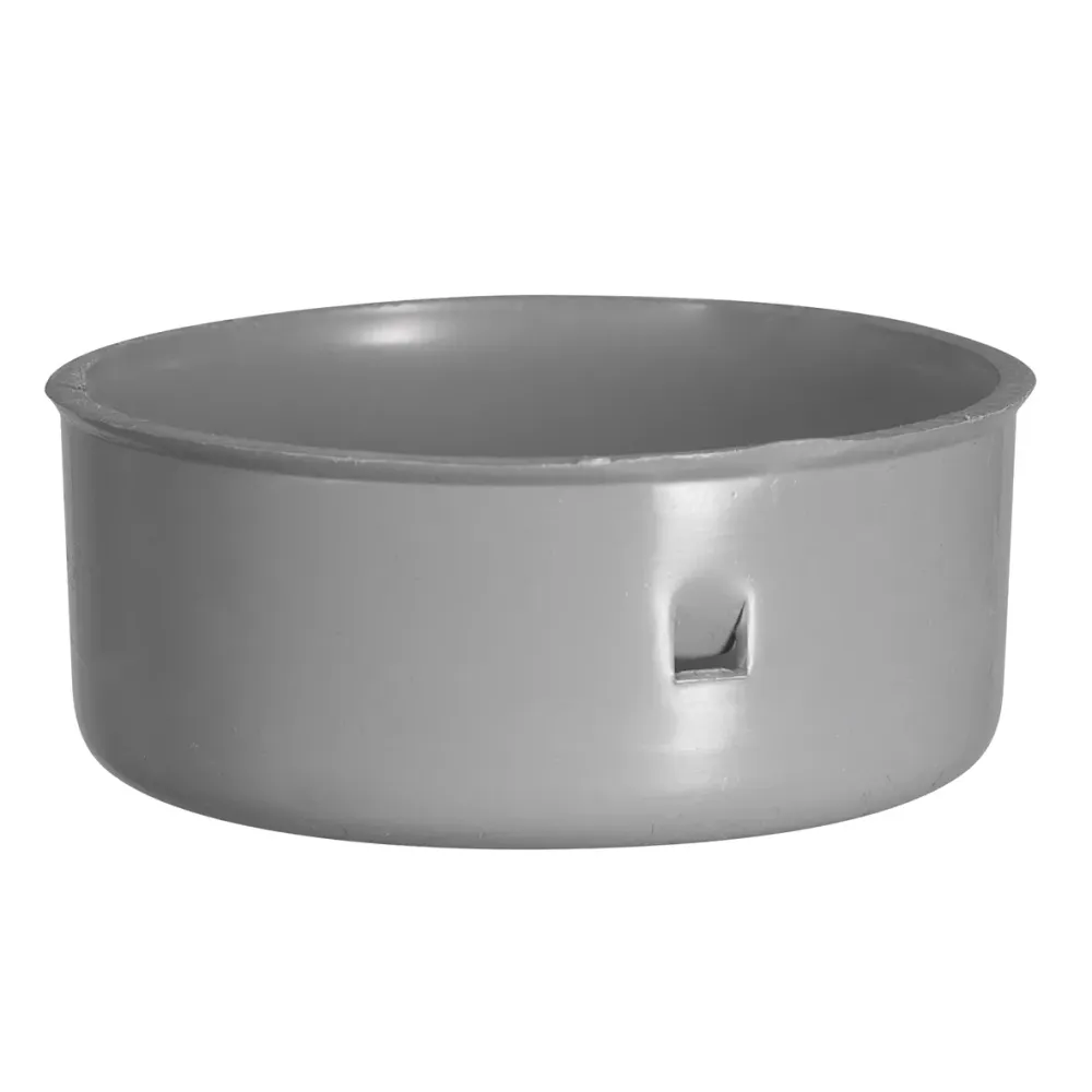 PVC kap 60 mm voor drainagebuis