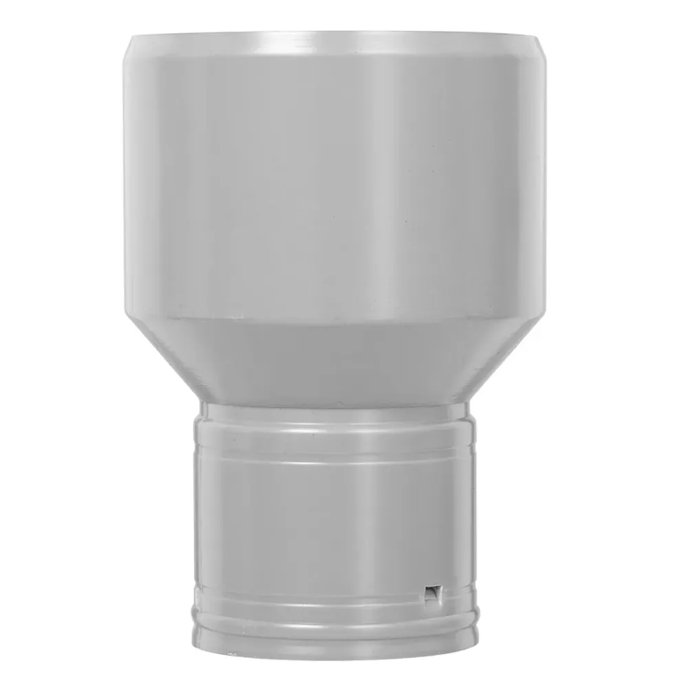 PVC verloop 80x100 mm voor drainagebuis