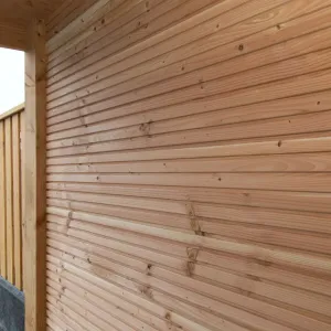 Douglas triple profiel 21x140 mm geschaafd onbehandeld