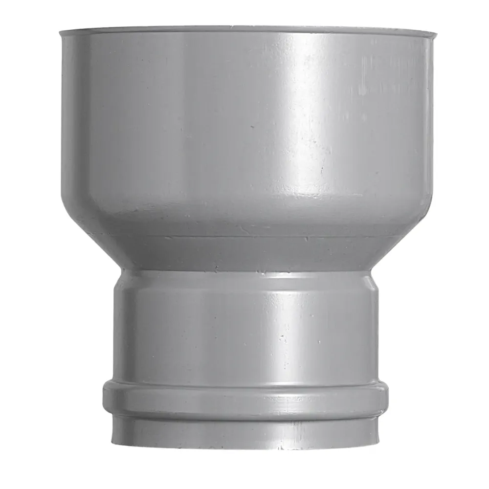 PVC Overgangstuk op gresbuis 160x206 mm 1xmanchet