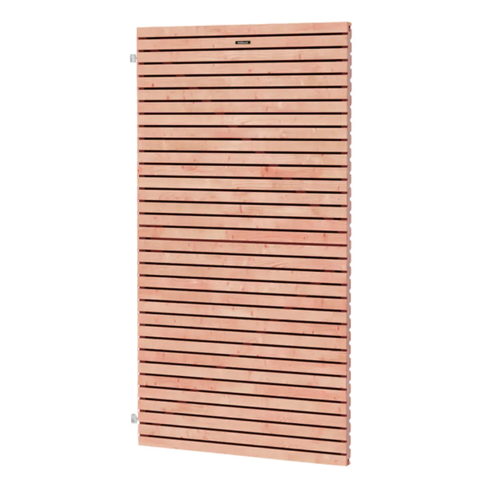 Douglas tuindeur Elan Excellent 100x180 cm op stalen frame geschaafd onbehandeld