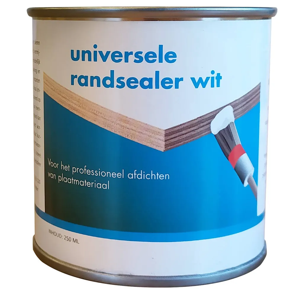 Randsealer wit blik 250 ml