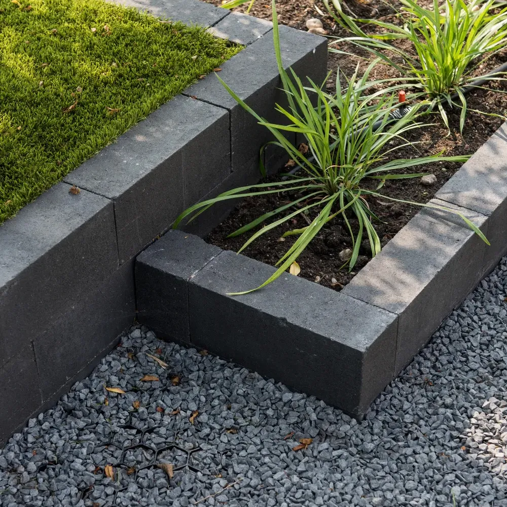 Wallblock New Antraciet 12x10x60 cm