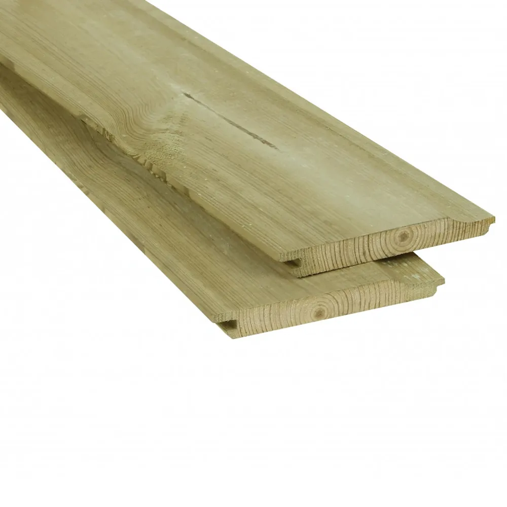 Grenen rabat 18x145 mm geschaafd geïmpregneerd