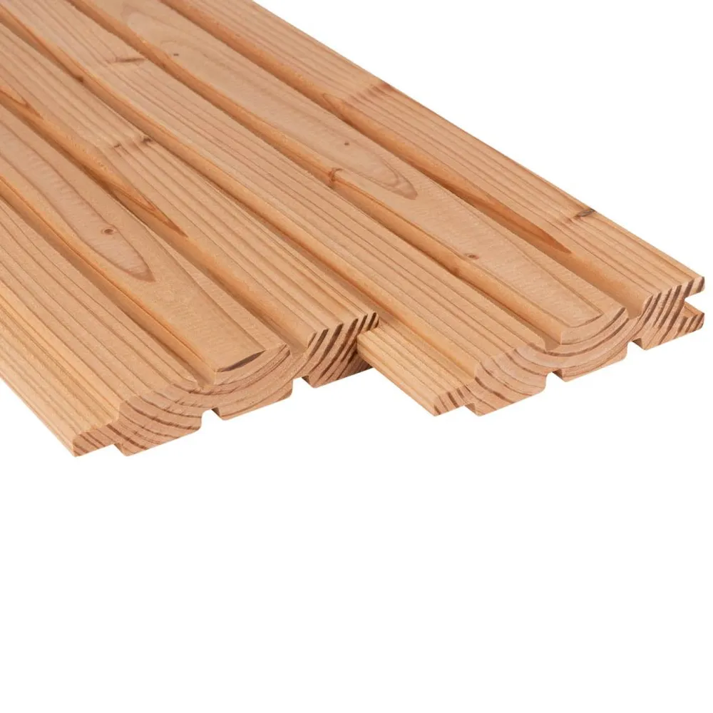 Douglas 2-zijdig triple profiel 27x145 mm geschaafd onbehandeld