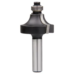 Kwartrondprofielfrees R= 9,5 snijlengte 16,5 mm schacht 8 mm