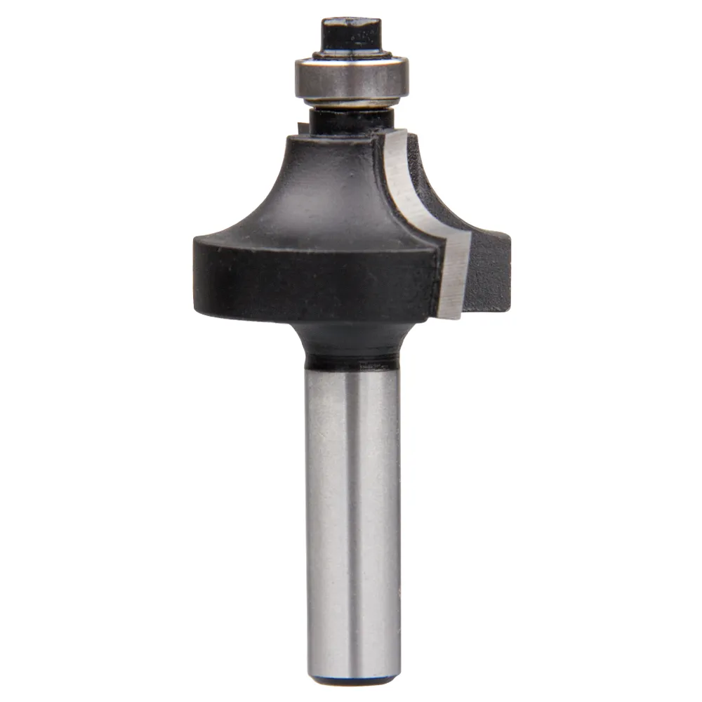 Kwartrondprofielfrees R= 6,35 snijlengte 13,5 mm schacht 8 mm