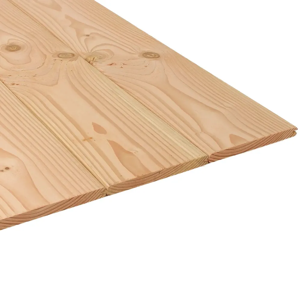 Douglas dakbeschot 18x195 mm geschaafd onbehandeld