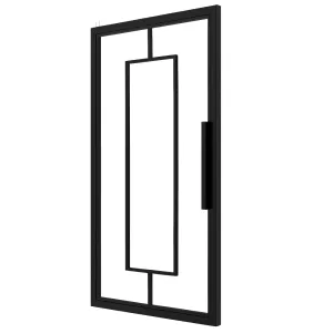 Stalen taatsdeur 3-vlaks rechthoek