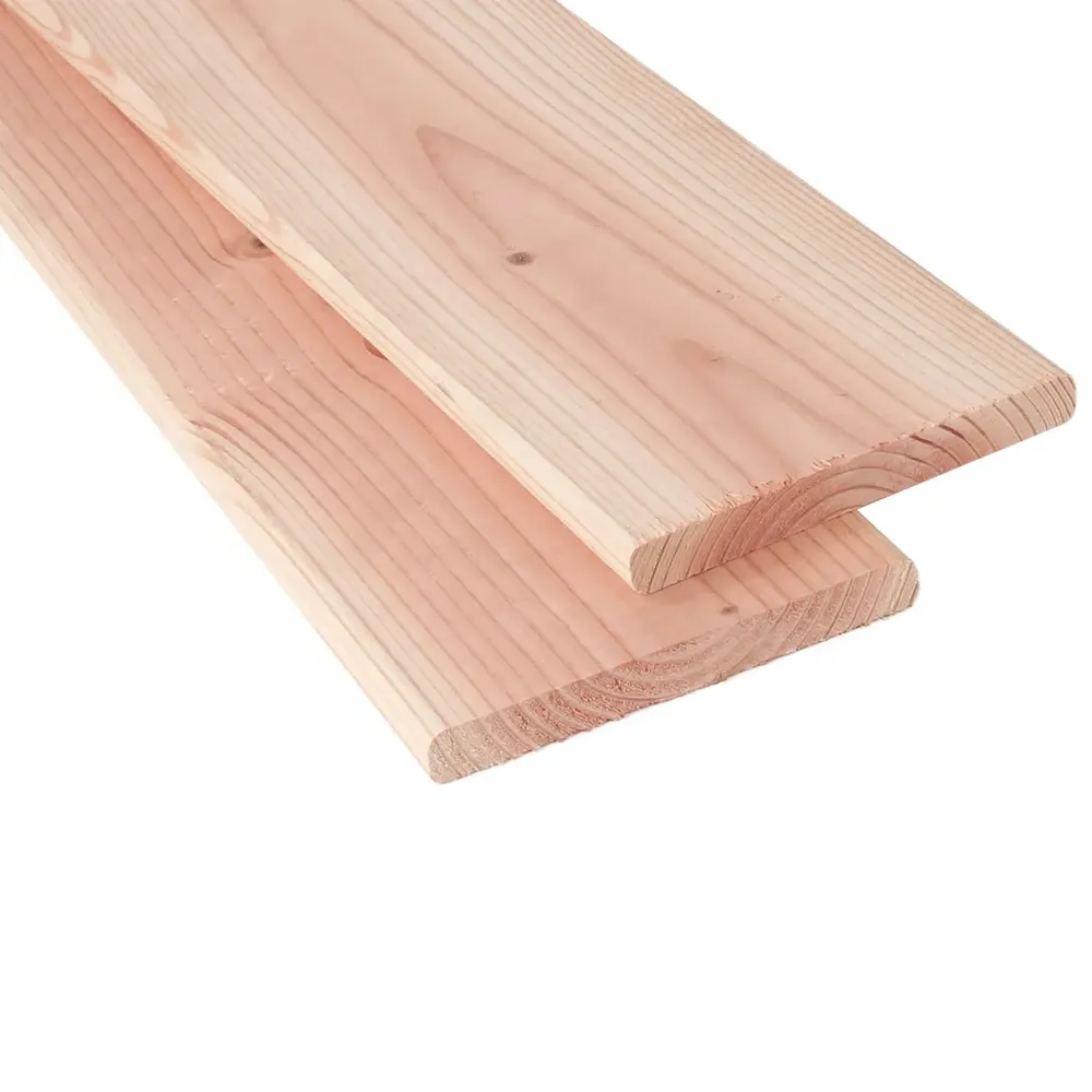 Douglas plank 16x140 mm geschaafd onbehandeld