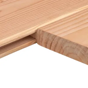 Douglas blokhutprofiel 28x195 mm geschaafd onbehandeld