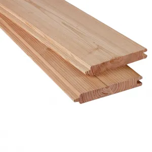 Douglas blokhutprofiel 28x195 mm geschaafd onbehandeld