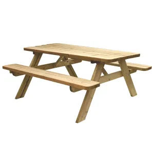 Vuren picknicktafel Easy 180x70 cm geïmpregneerd