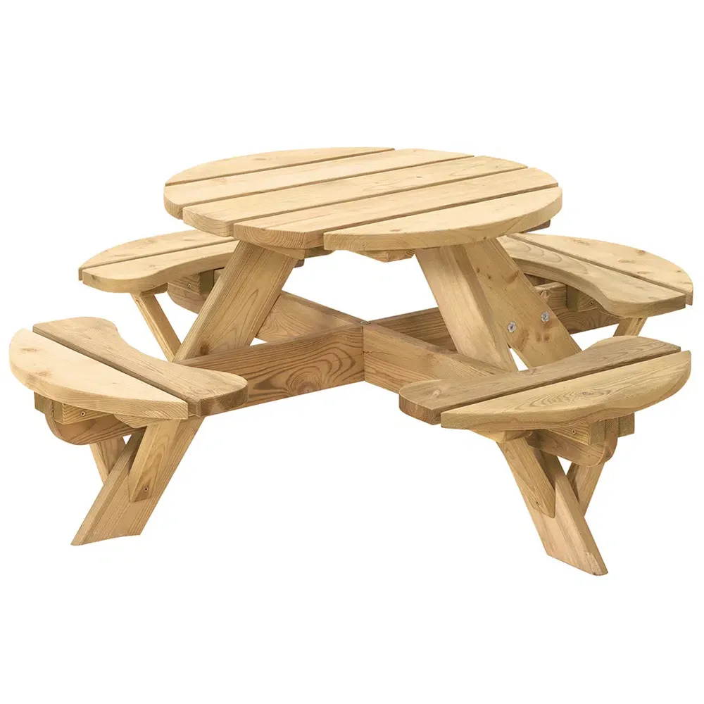 Vuren kinderpicknicktafel Jimmy 63 cm geïmpregneerd