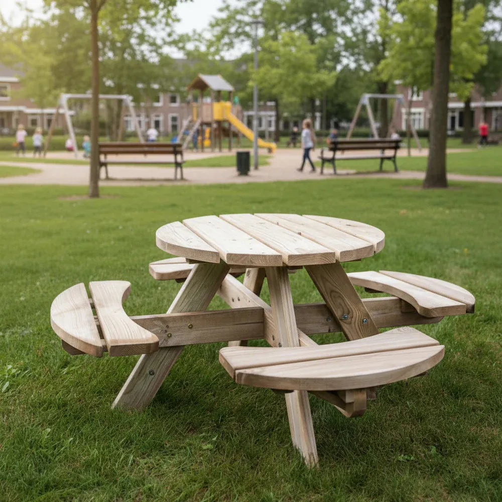Vuren kinderpicknicktafel Jimmy 63 cm geïmpregneerd