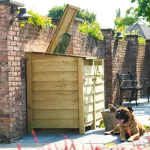 Vuren containerkast Tripel geïmpregneerd