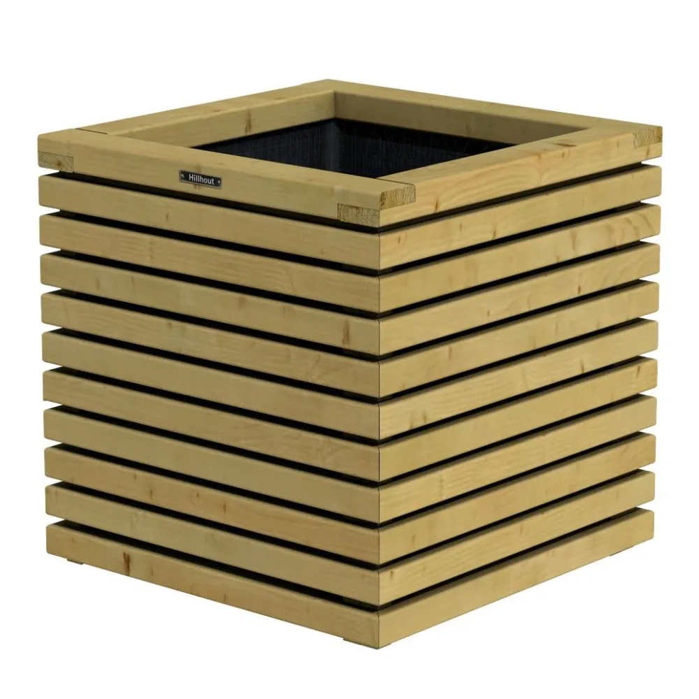 Vuren bloembak Elan 60 cm geïmpregneerd
