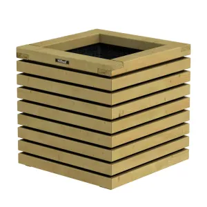 Vuren bloembak Elan 50 cm geïmpregneerd