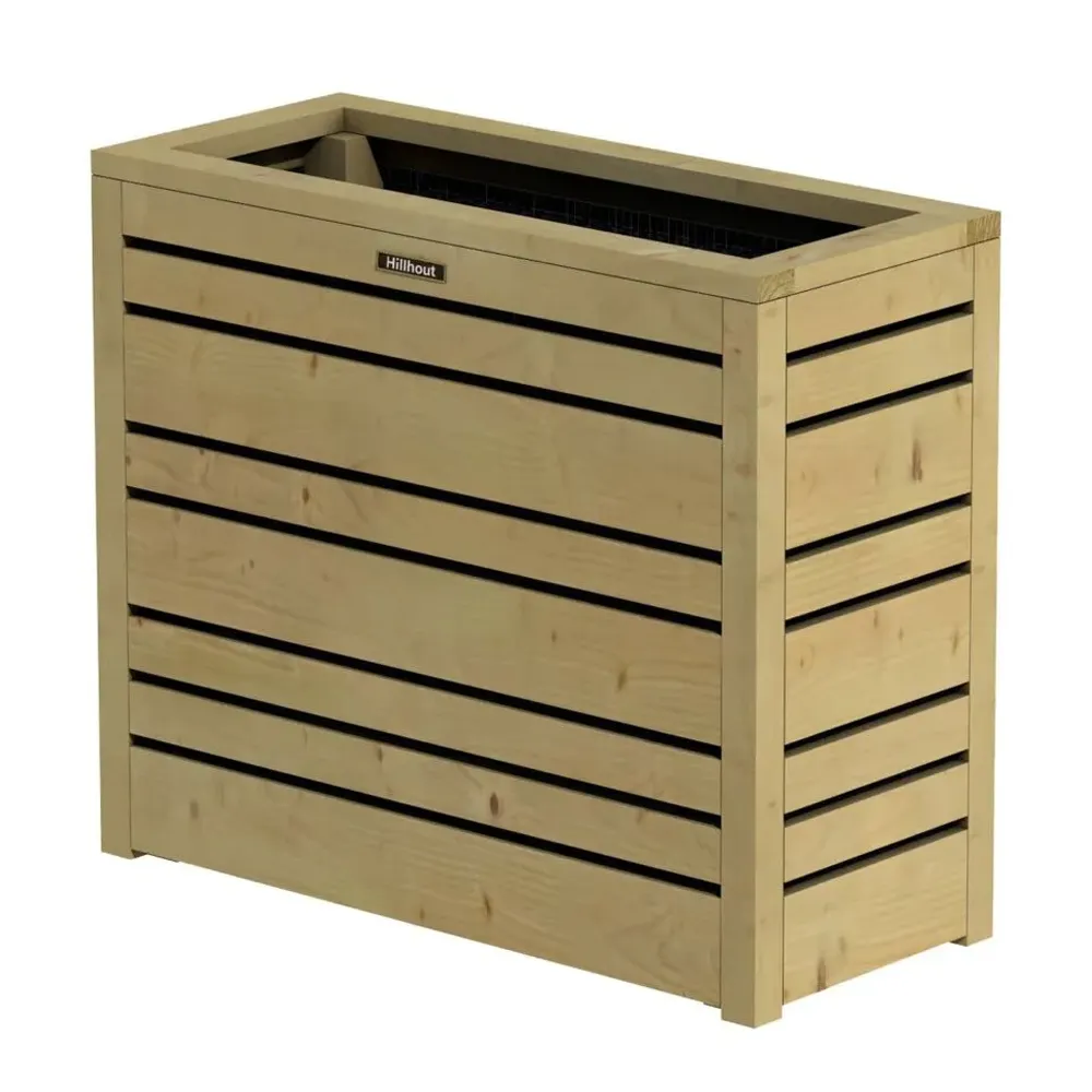 Vuren bloembak Flux 60 cm geïmpregneerd