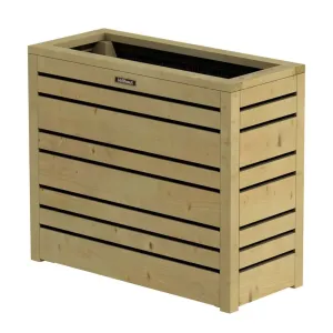 Vuren bloembak Flux 60 cm geïmpregneerd
