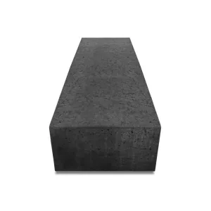 ArtiStone zitelement recht 100x60x40 cm Carbon
