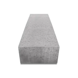 ArtiStone zitelement recht 200x60x40 cm Grijs