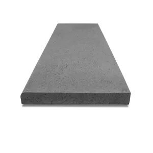 Artistone zwembadrand 100x40x5 cm Antraciet