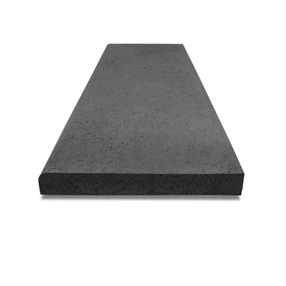 Artistone zwembadrand 100x40x5 cm Carbon