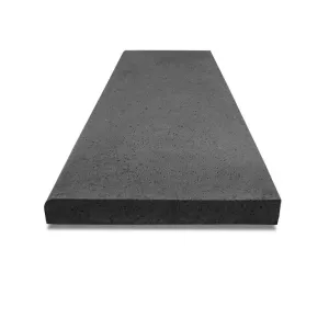 Artistone zwembadrand 100x40x5 cm Carbon