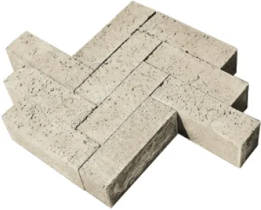 Artistone dikformaat 21x7x8 cm crème