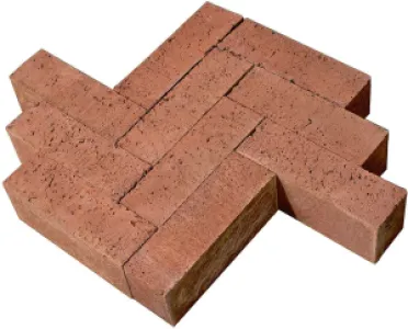 Artistone dikformaat 21x7x8 cm roodbruin