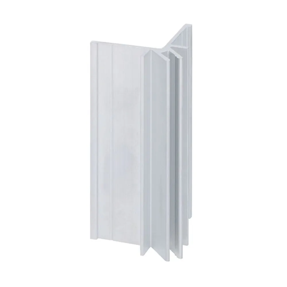 Keralit basis uitwendig hoekprofiel aluminium L= 4000 mm