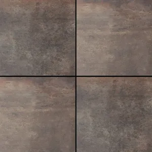 GeoCeramica 60x60x4 cm Corten Steel