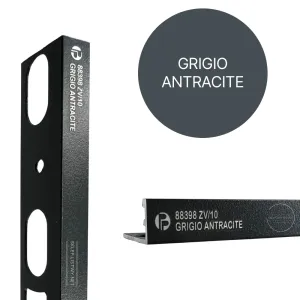 Tegelprofiel ProAngle ZV alu gecoat grigio antracite L= 2700 mm