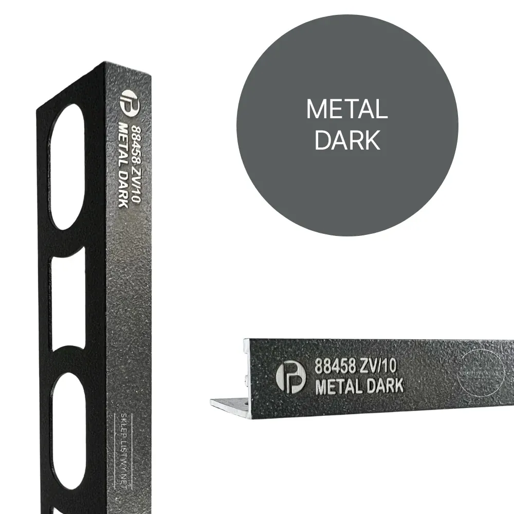 Tegelprofiel ProAngle ZV alu gecoat metal dark L= 2700 mm