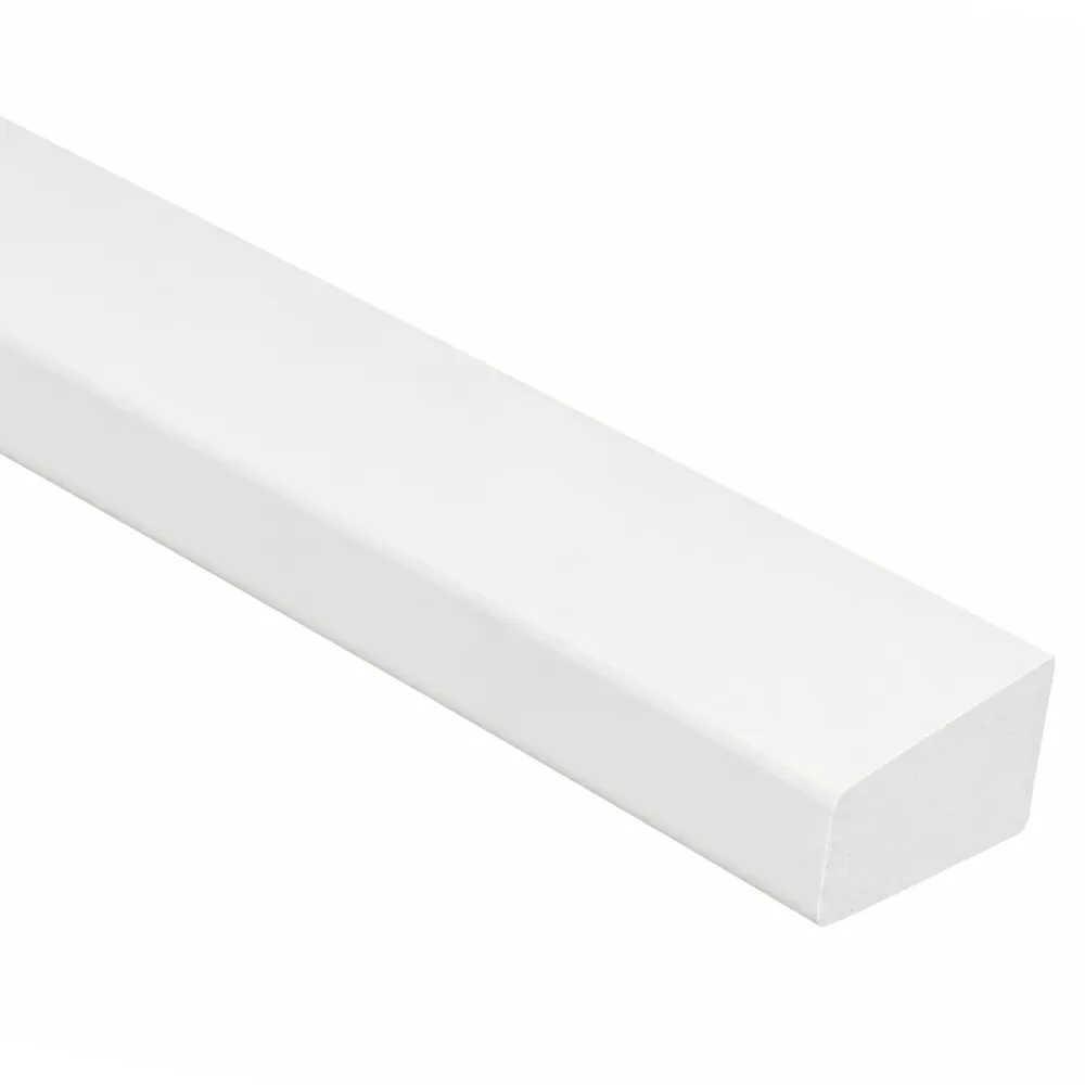 Glaslat A6 meranti 15x33 mm L= 4300 mm gegrond