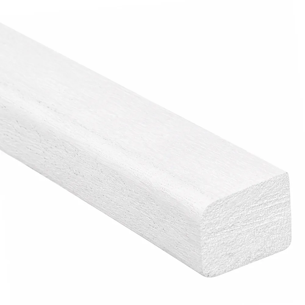 Glaslat C1 meranti 17x19 mm L= 4600 mm gegrond